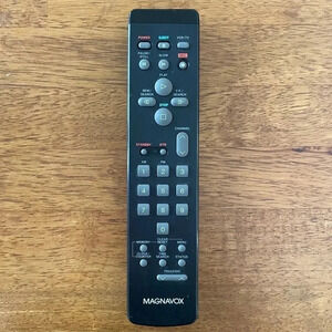 Magnavox VKFS0938 VCR Player Remote‎ Control OEM Original Black Replacement